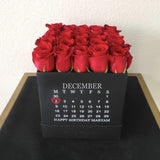 Birthday Standard Square box ( Calendar )