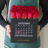 Birthday Standard Square box ( Calendar )