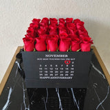 Birthday Square Black box ( Calendar )