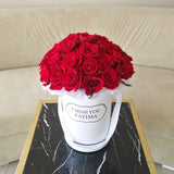 I Miss You roses Round box