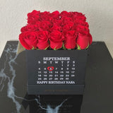 Birthday Standard Square box ( Calendar )