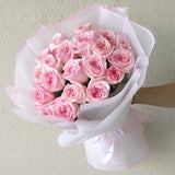 Pink Ohara Roses bouquet