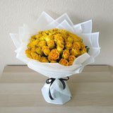 50 Yellow Roses Bouquet