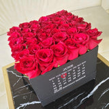 Birthday Square Black box ( Calendar )