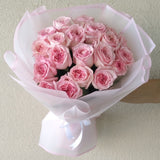 Pink Ohara Roses bouquet