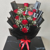 10 Red Roses Bouquet