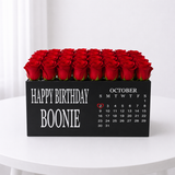 Roses box - Super deluxe - Calendar