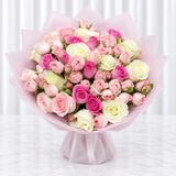 3 assorted flowers bouquets