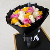 Assorted Bouquet - 24 Roses