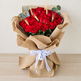 50 Red Roses Bouquet