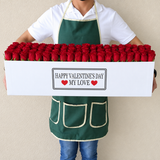 100 Red Roses in A long box - Valentines Day