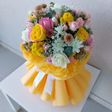 Assorted yellow flowers bouquet NEW