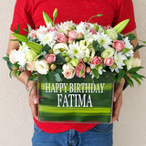 Flowers arrangement - Personalized