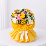 Assorted yellow flowers bouquet NEW
