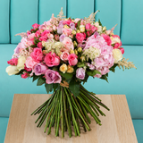 Assorted flowers Bouquet -  Hydrangea and roses bouquet