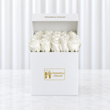 White Roses Box - White Roses with calendar