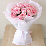 Pink Ohara Roses bouquet