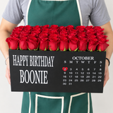 Roses box - Super deluxe - Calendar