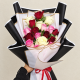 20 roses Bouquet - mix roses