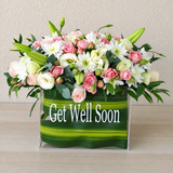 Flowers arrangement - Get well Soon