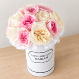Ohara flowers in a round box