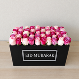 Assorted Roses box - Eid Mubarak