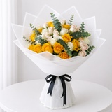 Yellow Assorted flowers bouquet