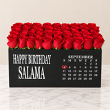 Roses box - Super deluxe - Calendar