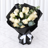 White roses Bouquet