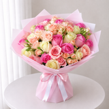 Assorted Roses & Baby Rose Bouquet