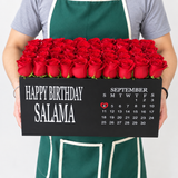 Roses box - Super deluxe - Calendar
