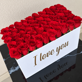 Red Roses box - Super deluxe