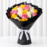 Assorted Bouquet - 24 Roses