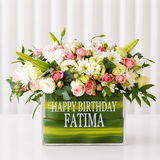 Flowers arrangement - Personalized