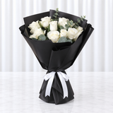 White roses Bouquet