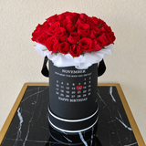 Deluxe Black Round box ( Calendar )