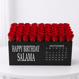 Roses box - Super deluxe - Calendar