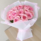 Pink Ohara Roses bouquet