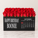 Roses box - Super deluxe - Calendar