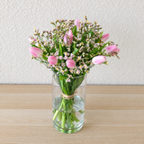 Pink Tulips in a vase