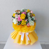 Assorted yellow flowers bouquet NEW