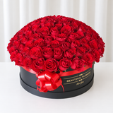 Red Roses - Round Box - Large