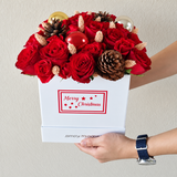Merry Christmas Roses Box