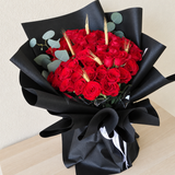 50 Red Roses Bouquet