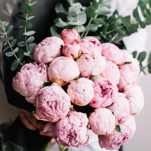 20 Pink peonies Bouquet