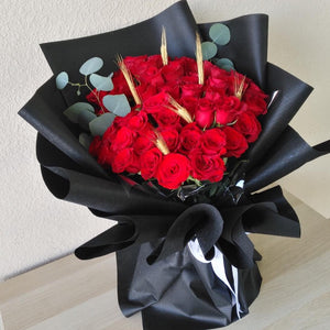 50 Red Roses Bouquet