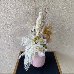 Artificial and Dried flowers arrangement #21