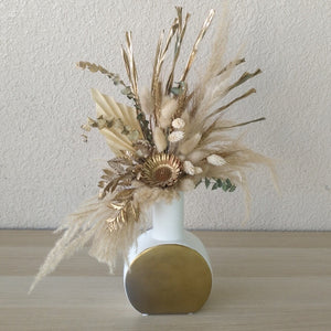 Dry flowers arrangement - Small vase