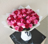 70 Red and Pink Roses