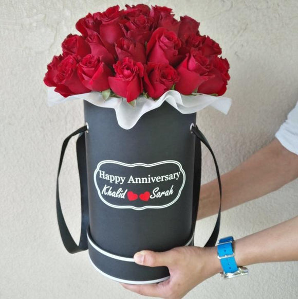 Anniversary Red Flowers Delivery in Dubai